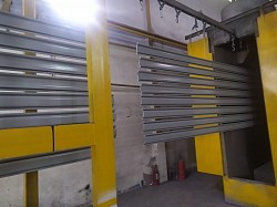 Slate Rolling door Industri Powder coating